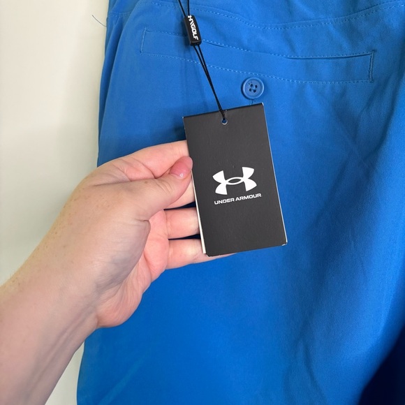 Under Armour Storm Men's Size 44x32 Drive Tapered Golf Pants Mirage Blue NWT - Picture 8 of 13